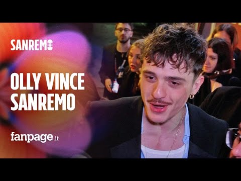 Le prime parole di Olly dopo aver vinto il Festival di Sanremo