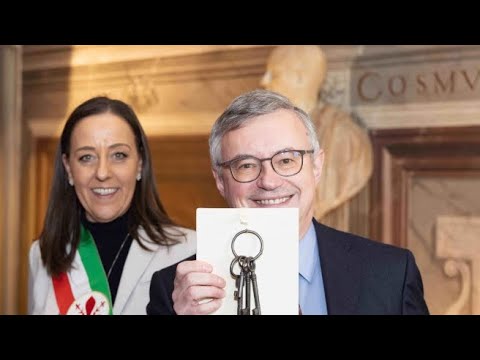 Firenze, le chiavi della città allo storico Alessandro Barbero