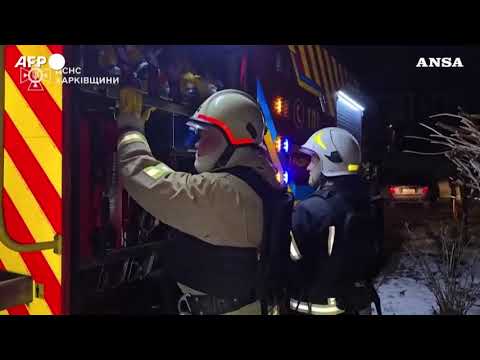 Ucraina, attacco russo con droni: colpita Kharkiv
