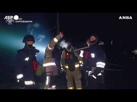 Droni russi su Kharkiv, almeno 12 le persone ferite