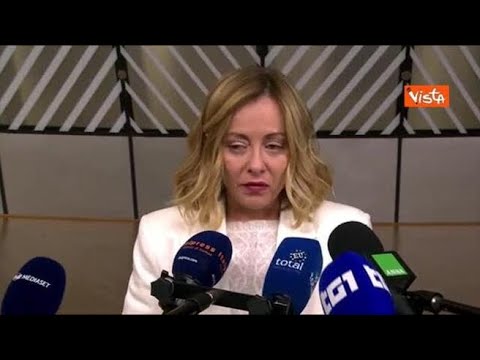 Meloni: “Non useremo i fondi coesione per le armi. Sì al piano Ue, ma cambi nome”