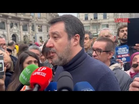 Ucraina, Salvini: «Musk sbaglia, Nato garantisce pace»