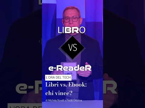 LIBRI vs. EBOOK: le novità degli E-READER per conquistare i lettori #tech #books #ebook