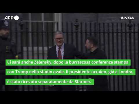 Dall’Ue alla Turchia, ecco chi sara’ al vertice di Londra sull’Ucraina