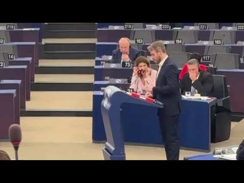 M5S consegna una bandiera Ue e della pace alla Commissione: il video della protesta a Strasburgo