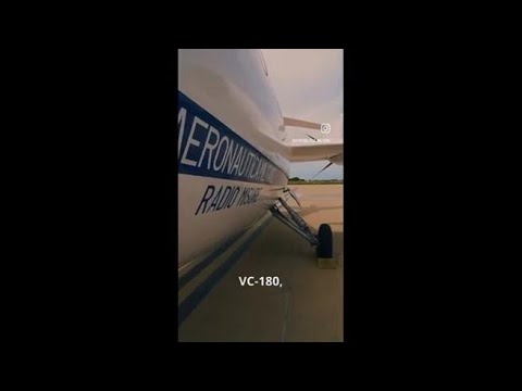Pratica di Mare: ecco il P180 dell’Aeronautica Militare, è l’aereo con i baffi
