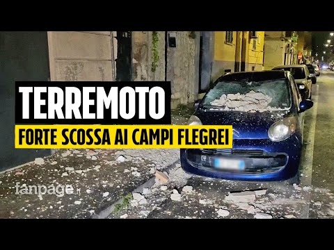 Forte terremoto ai Campi Flegrei, la conta dei danni: “È stato spaventoso, scossa pesante”
