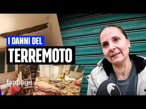 Terremoto Campi Flegrei, crolla solaio a Bagnoli: “Non vedevo niente, coperta da terra e calcinacci”