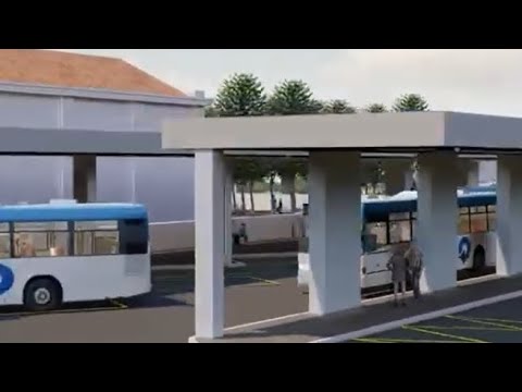 Caserta, le immagini dell’hub terminal bus da realizzare alla Reggia