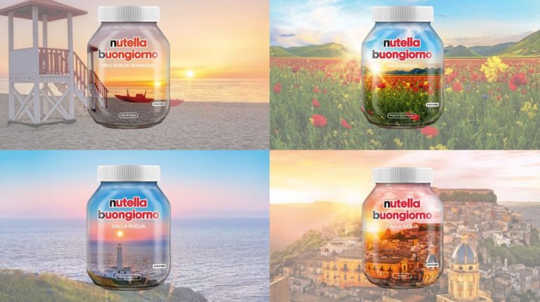 Nutella celebra la bellezza delle albe italiane con una limited edition