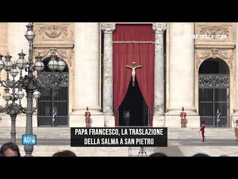 Papa Francesco, la salma a San Pietro