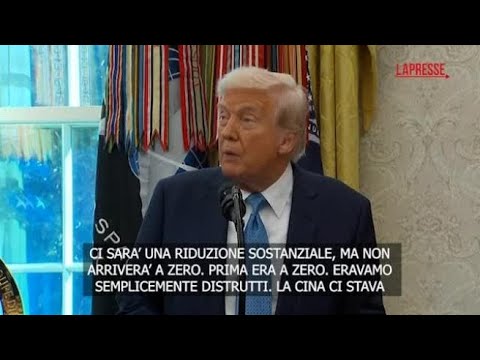Trump sui dazi: «Li ridurrò alla Cina ma non a zero»