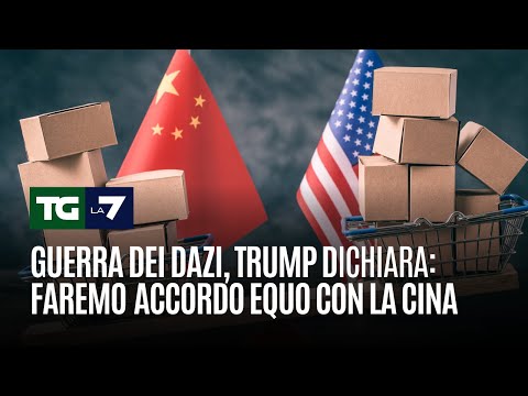 Guerra dei dazi, Trump: faremo accordo equo con la Cina