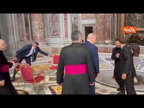 Incontro Trump-Zelensky al Vaticano, spunta Macron, ma il vertice resta a due