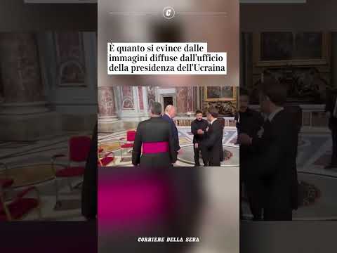 Il «giallo» delle tre sedie a San Pietro: tolta all’ultimo quella per Macron? #shorts #news