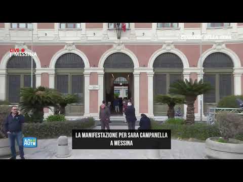 Messina, fiaccolata per Sara Campanella