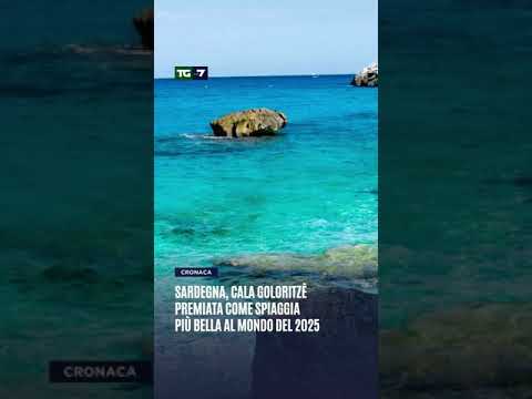 Sardegna, Cala Goloritzè incanta il mondo. É  la spiaggia più bella del 2025