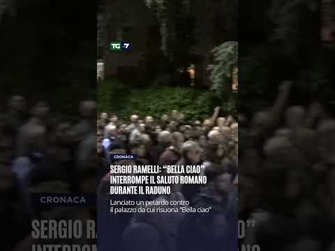 Sergio Ramelli: “Bella Ciao” interrompe il saluto romano durante il raduno