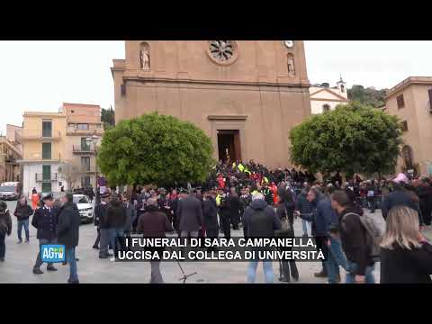 I funerali di Sara Campanella