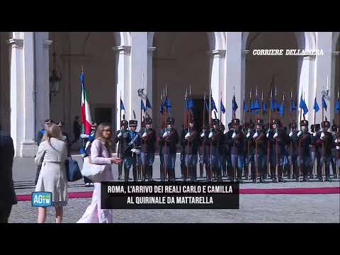 Carlo e Camilla al Quirinale