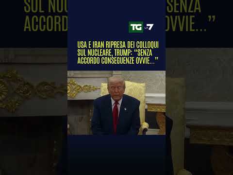 Usa e Iran ripresa dei colloqui sul nucleare, #Trump: “senza accordo Conseguenze ovvie…”