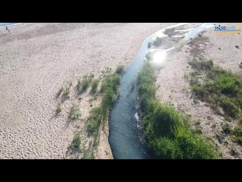 «La fogna finisce sulla spiaggia delle dune di San Leone ad Agrigento», la denuncia di Mareamico