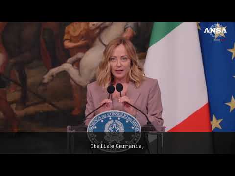 Meloni: “Incontro con Merz smentisce disinteresse tedesco”