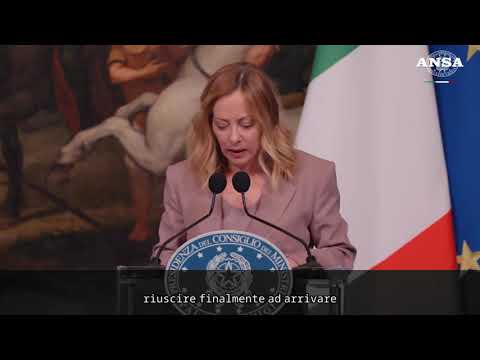 Meloni: “Macron? Prendo atto non si discuta piu’ di invio truppe”