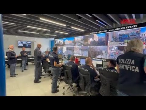 Papa Leone XIV, i controlli sulla sicurezza dal centro operativo della polizia