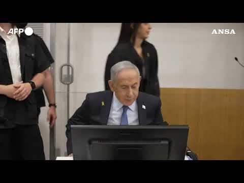 Tel Aviv, Netanyahu in tribunale per la nuova udienza del suo processo