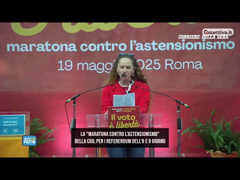 Referendum, la Cgil invita al voto