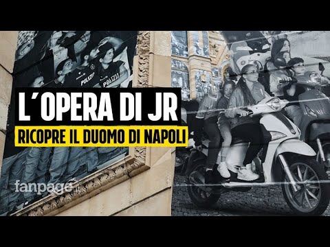 Napoli, l’opera di JR divide: “Normalizza l’illegalità”