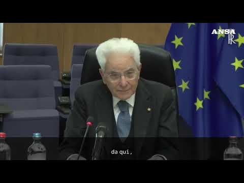 Mattarella: “Salvaguardare l’autorevolezza dell’Ue nel mondo”