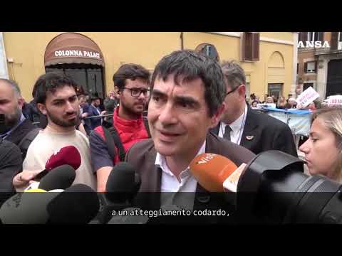 Gaza, Conte: “Non possiamo fermarci di fronte a un genocidio”