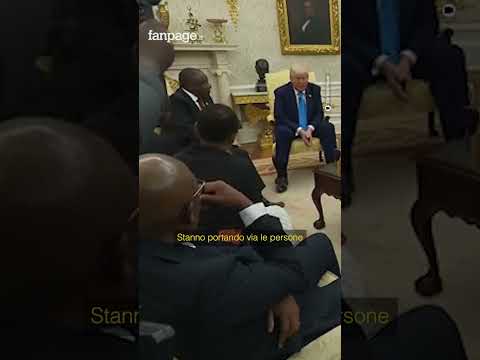 Show di Trump nello Studio Ovale, riceve il presidente sudafricano e lo accusa: “Uccidete i bianchi”