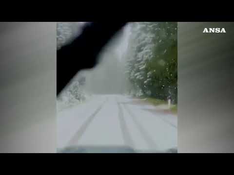 La neve torna sulle montagne in Alto Adige