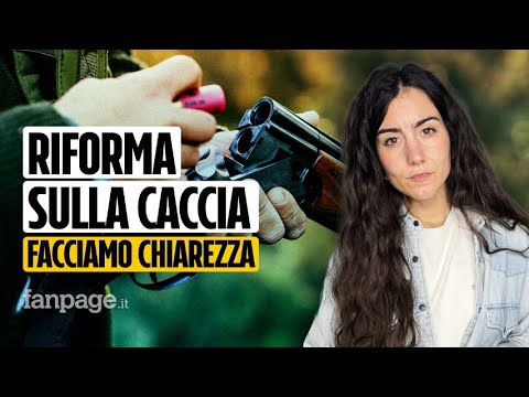 RIFORMA SULLA CACCIA: FACCIAMO CHIAREZZA