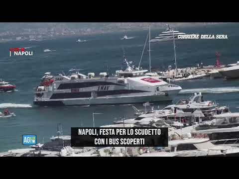 Napoli, la festa per lo scudetto