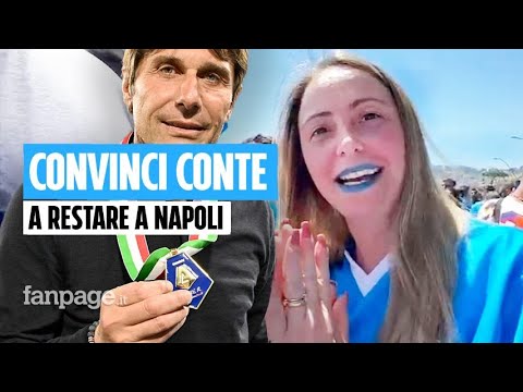 Napoli, tifosi in attesa del pullman per la festa Scudetto: “Cosa diciamo a Conte per farlo restare”