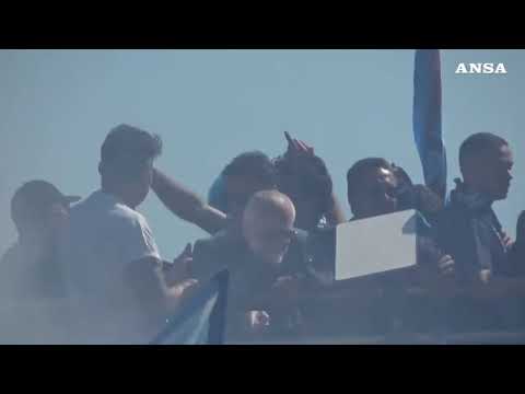 Festa Scudetto, gioia incontenibile sul lungomare di Napoli