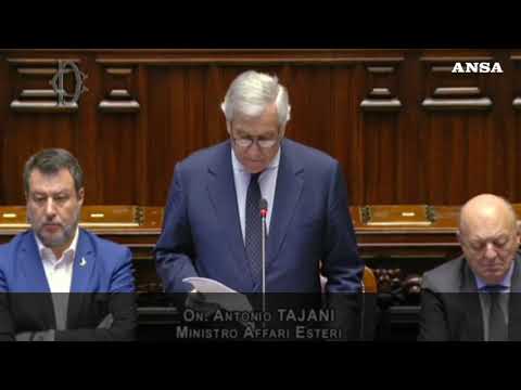 Tajani: “Unica prospettiva possibile in Medioriente sono i 2 Stati”