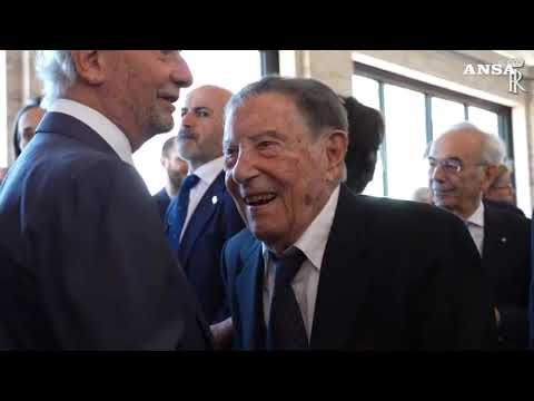 Mattarella alla cerimonia per i cento anni di Cesare Ruperto