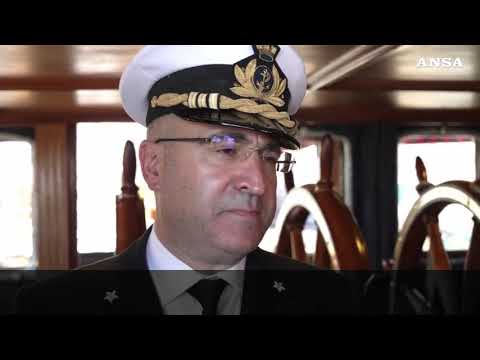 Vespucci a Civitavecchia, il comandante: “Per me e’ un ritorno all’infanzia”