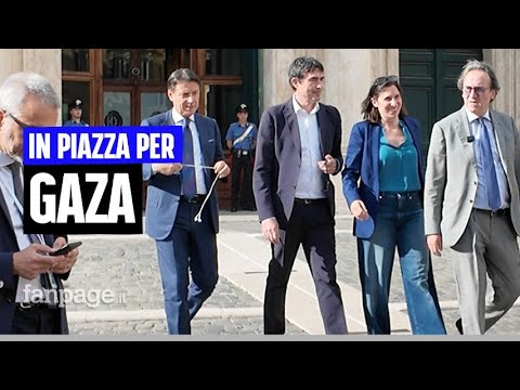 Leader centrosinistra uniti: “In piazza per Gaza, contro crimini Netanyahu e complicità del governo”