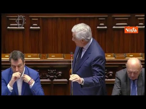 Tajani chiede in Aula un minuto di silenzio per le vittime palestinesi a Gaza