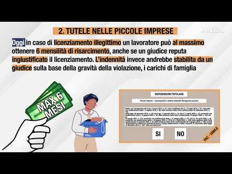 Che cosa chiedono i 5 referendum dell’8 e 9 giugno