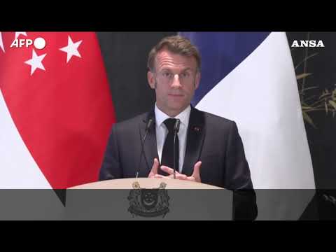 Macron: “Su Ucraina e’ un test di credibilita’ per gli Usa”