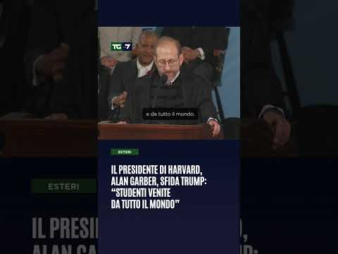 Il presidente di Harvard, Alan Garber, sfida Trump: “Studenti venite da tutto il mondo”