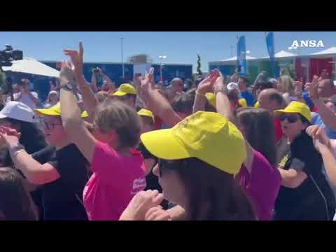Vespucci a Civitavecchia, la festa degli Special Olympics