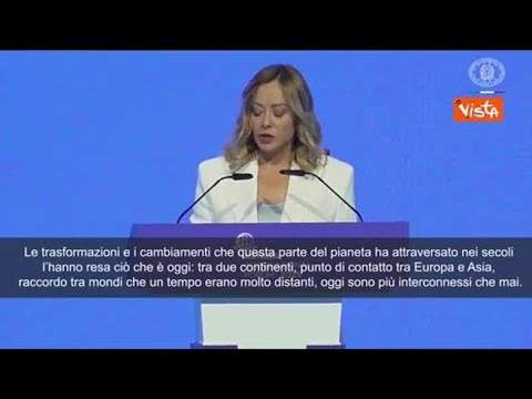 Meloni ad Astana: “Creare ponti è nel nostro Dna, è l’eredita di Marco Polo”